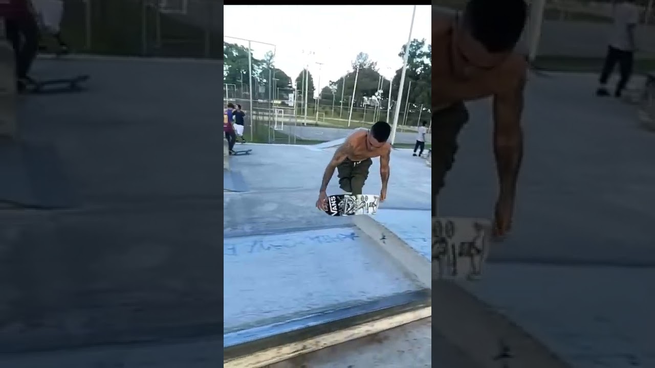 No legs backside flip 🔥🛹    | Skater @felipenunesskate #shorts #skateboarding