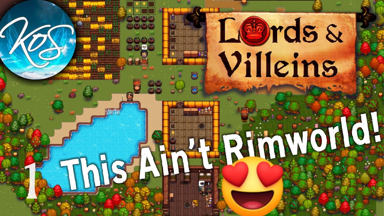 THE COOLEST CITY BUILDER/ECONOMIC SIM YOU'VE NEVER HEARD OF! - Lords & Villeins, Update 1! LP, Ep 1