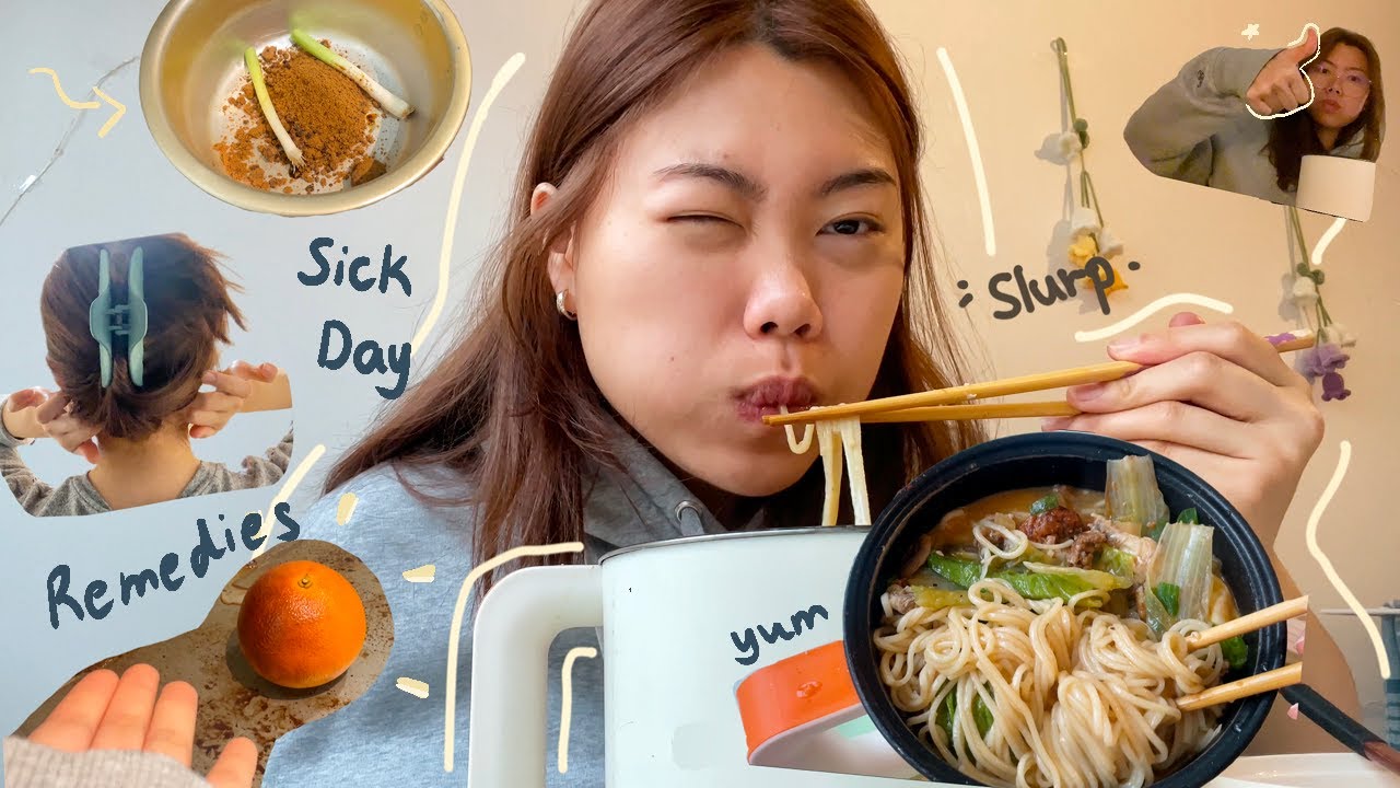 What I Eat When Sick As a Burmese Student in the UK 🤧| Home Remedies, Comfort Meals,&hellip;