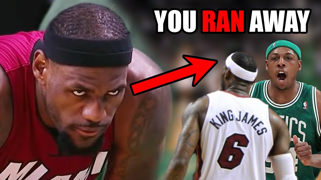What You DON'T Know About The LeBron & Pierce NBA Rivalry (Ft. Trash Talk & A Lot of Playoffs)