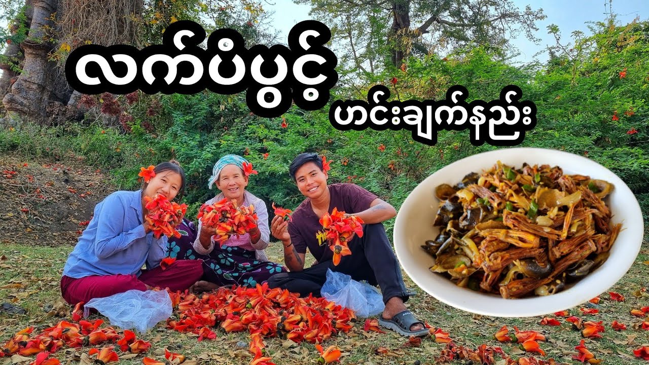သဘာဝကပေးတဲ့ အရသာရှိတဲ့ ဟင်းတစ်ခွက် အညာစတိုင် လက်ပံပွင့် ဟင်းချက်နည်း