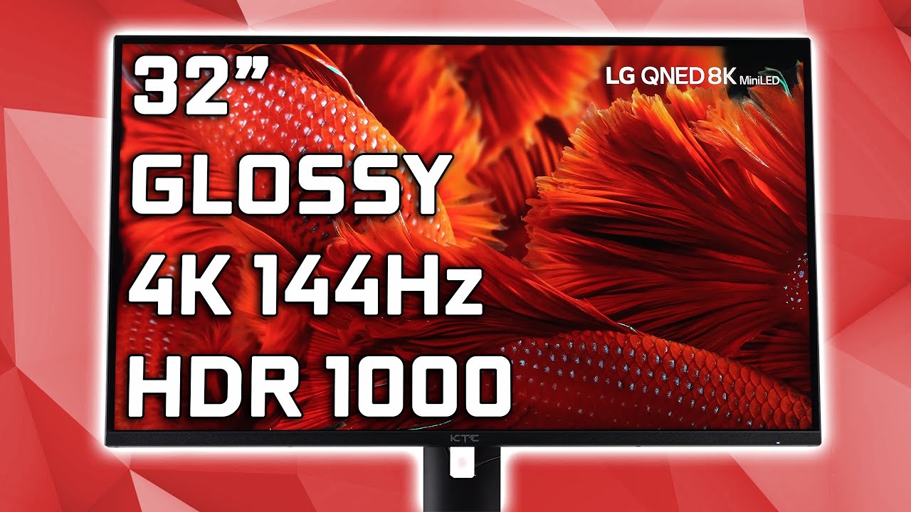 Finally - 32&rdquo; 4K GLOSSY Mini LED HDR Gaming Monitor