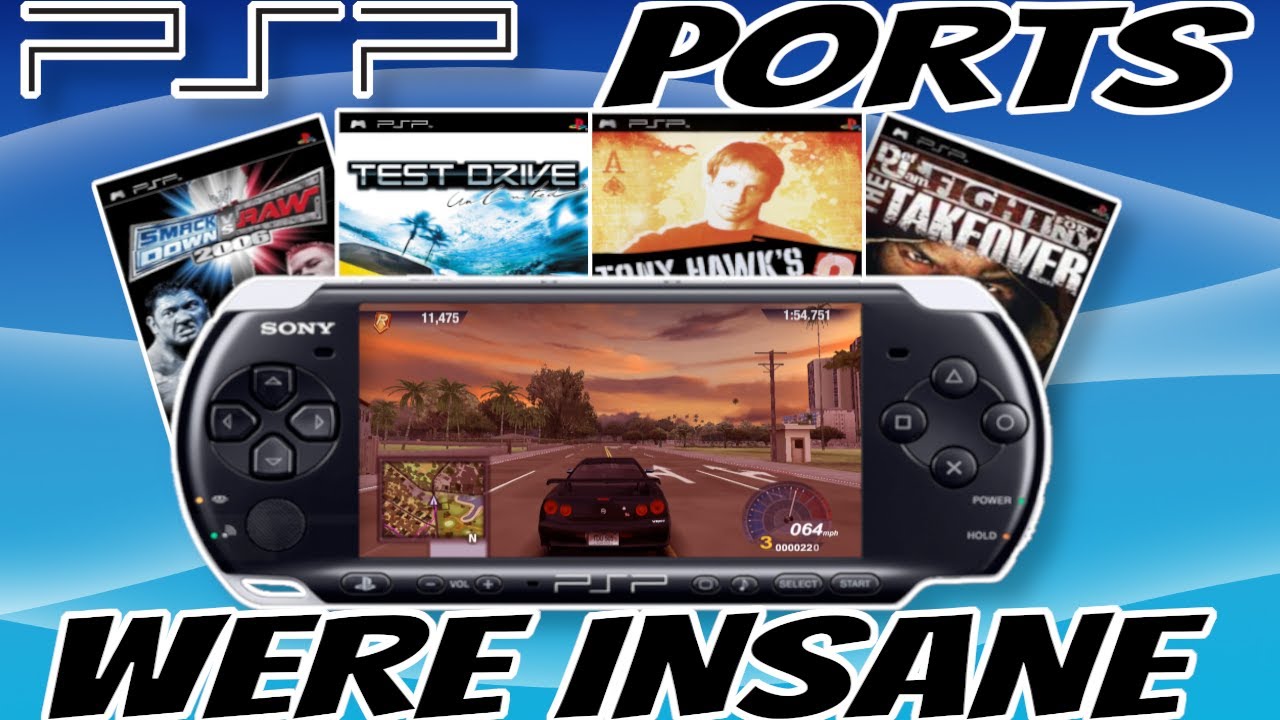 PSP PORTS WERE INSANE!!