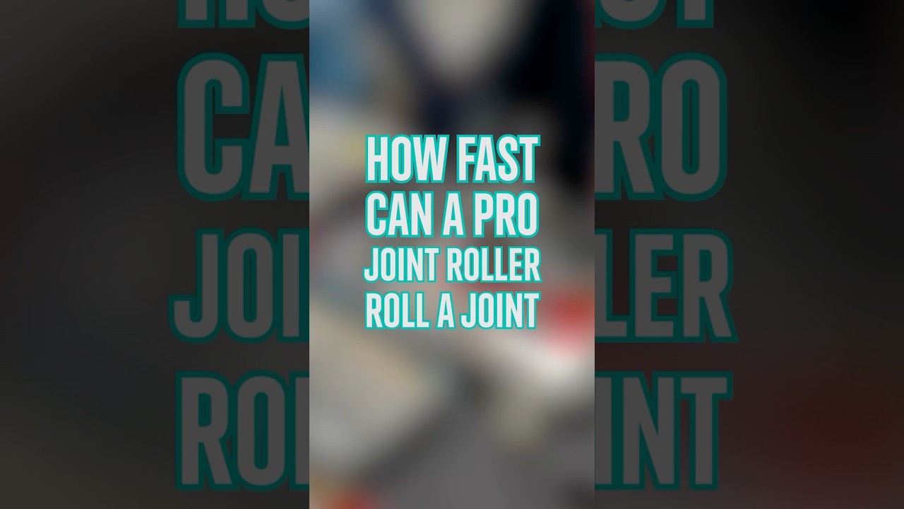 How fast can a pro joint roller roll?