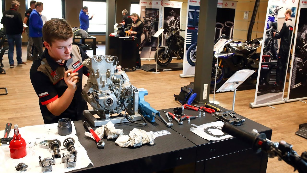 Dans la peau du meilleur technicien Yamaha