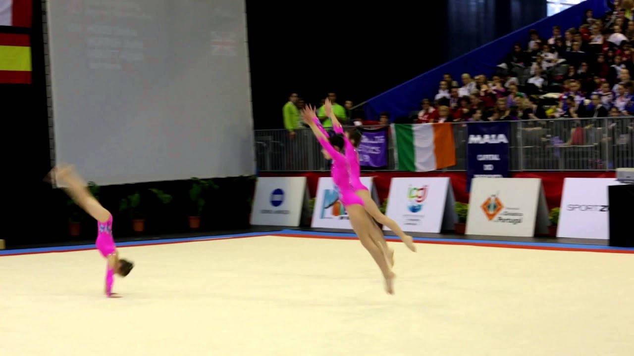 Acrobatic Gymnastics Maia International Acro Cup - GBR Spelthorne W3 Beginner