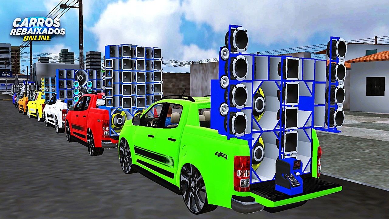 CARROS REBAIXADOS ONLINE | MEGA ENCONTRO DAS S10 PAREDÃO REBAIXADO