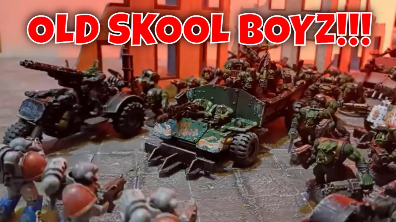 WAAAAGH DA ORKZ!!! - Old School Figures from the Pile of Shame 