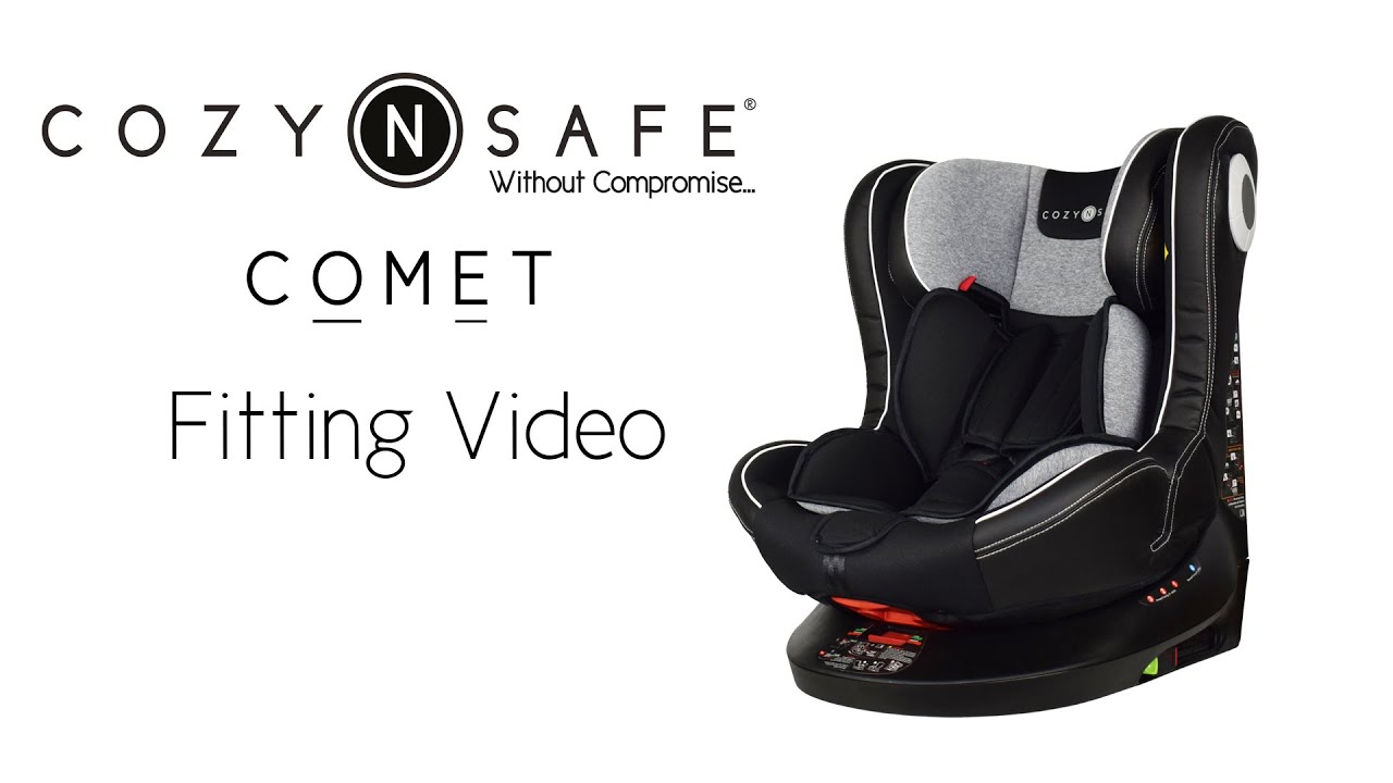 Cozy N Safe Comet Group 0+/1/2/3 Child Car Seat Fitting