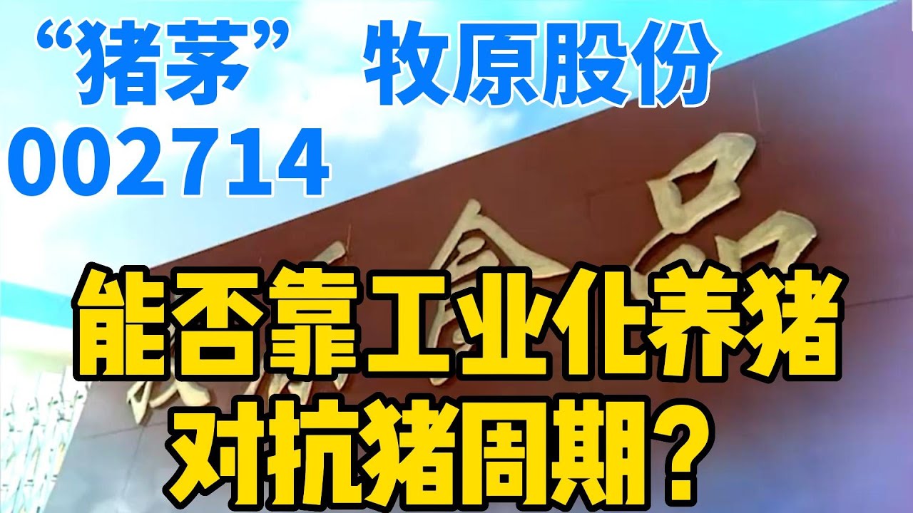 猪茅牧原股份养猪工业化 | 002714 | 猪周期 | 企业竞争力分析