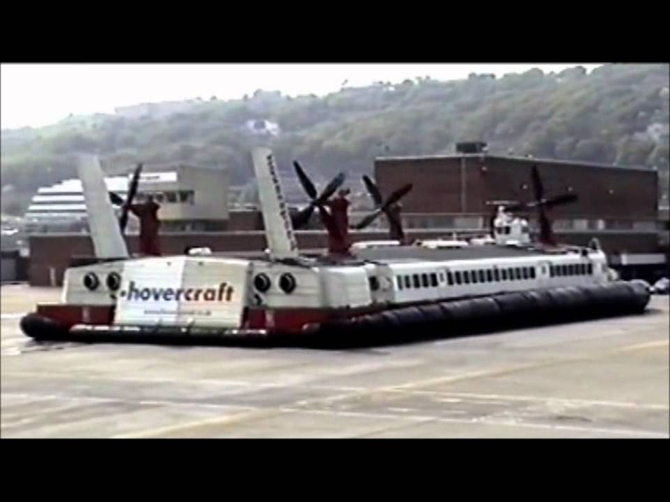 SRN4 Hovercraft Princess Margaret Departing Dover Summer 2000 - Highlights From Escape From Thanet