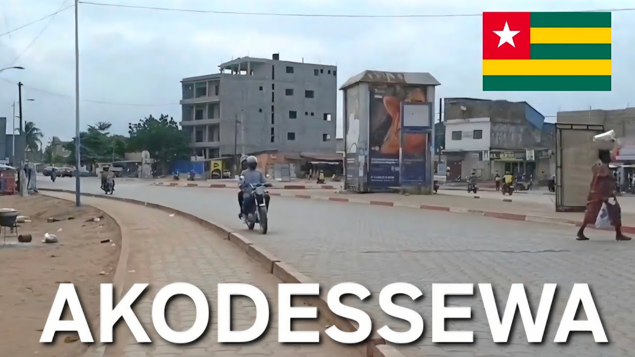 Akodessewa market and neighbourhood tour in Togo west Africa 🇹🇬 