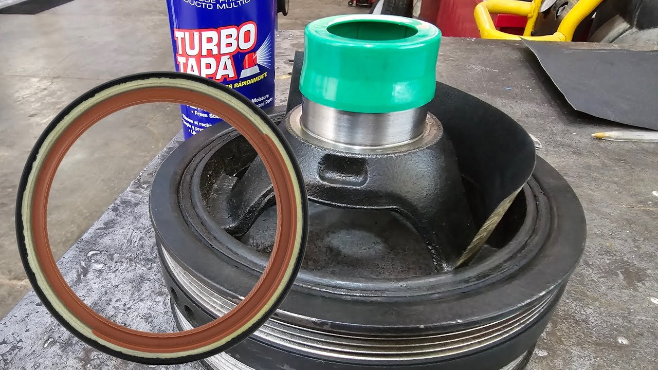 RETEN POLEA CIGUEÑAL UN pequeño ¡TRUCO!
