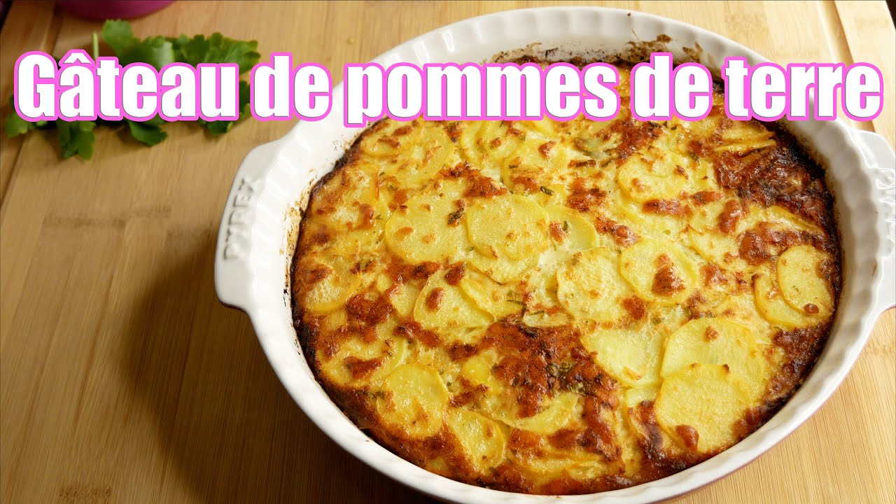 Gâteau de pommes de terre au fromage 🥔🧀