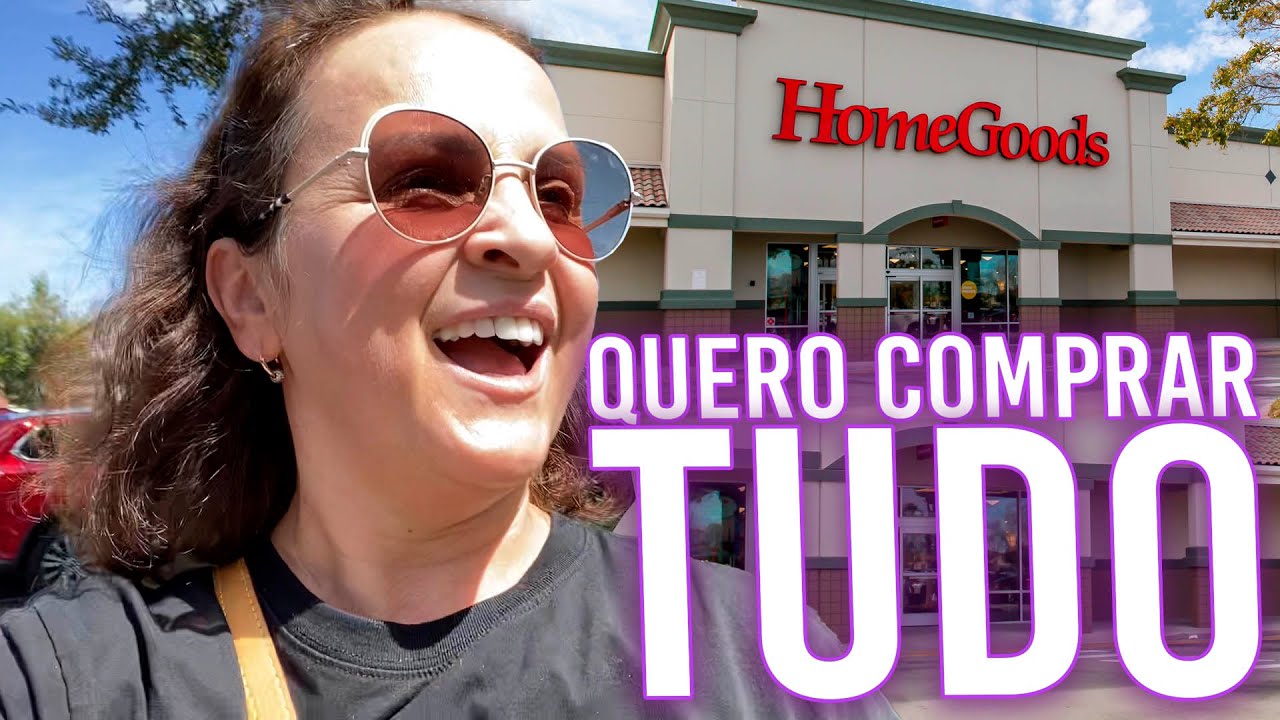 QUASE ENLOUQUEÇO NESSA LOJA DE DECORACAO PRA CASA- HOMEGOODS