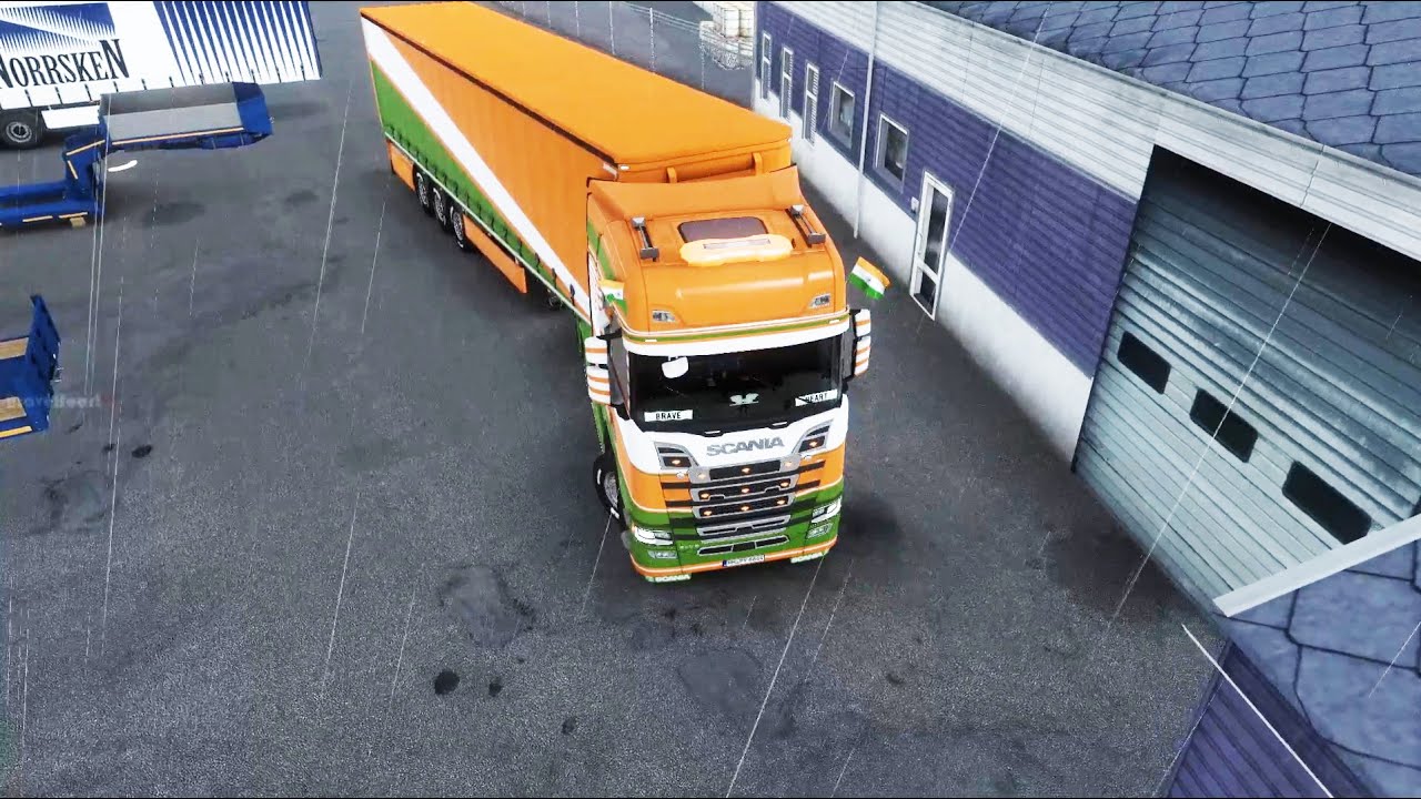 My First ever Trailer parking in a Tight Space┃Euro Truck Simulator 2