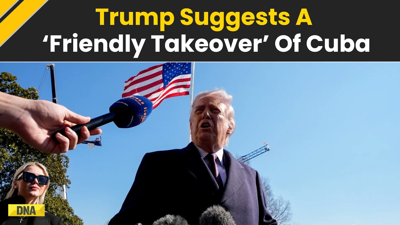 US News: Trump Hints A ‘Friendly Takeover’ Of Cuba Amid US Fuel Blockade, Claims Talks Underway
