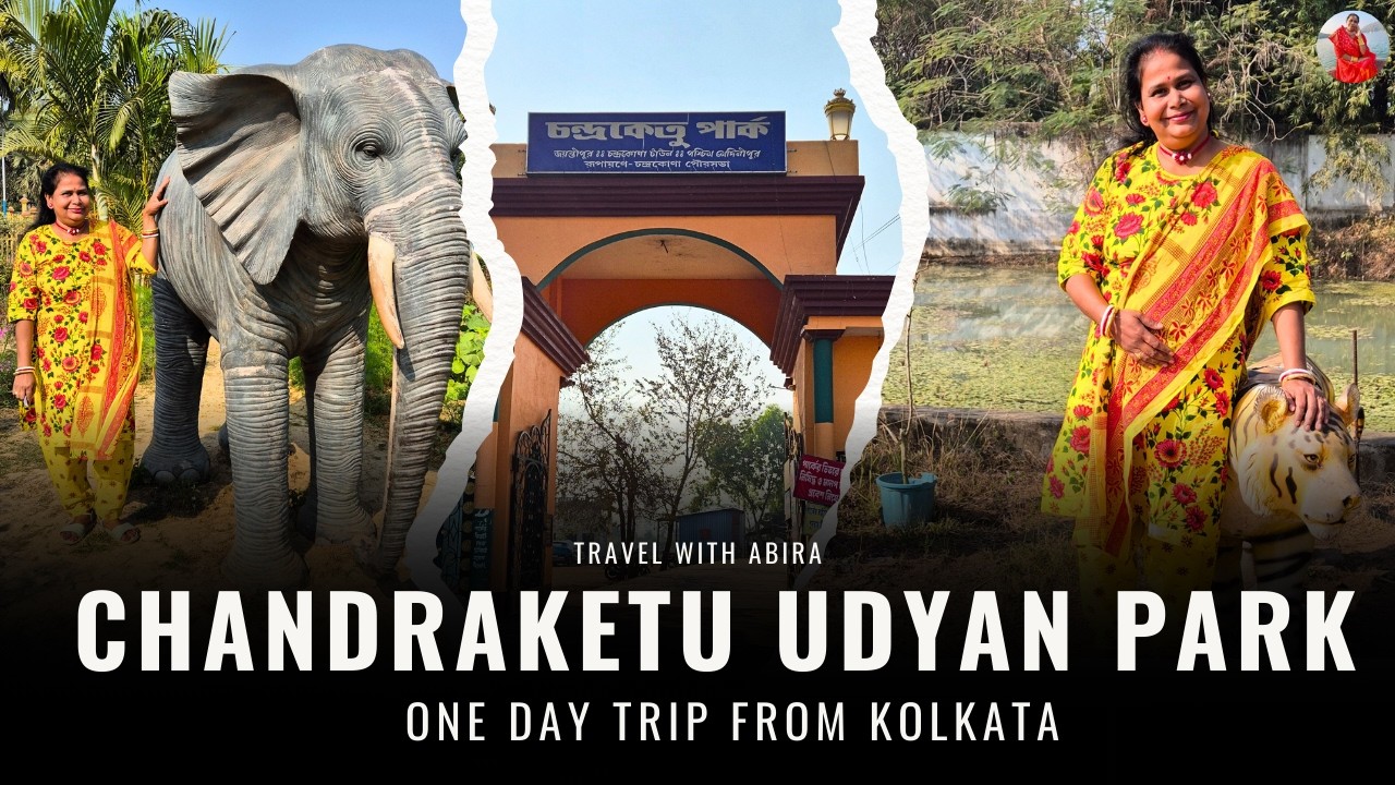 CHANDRAKETU PARK - CHANDRAKONA TOWN | চন্দ্রকেতু উদ্যান | One day trip from kolkata | Travel vlog