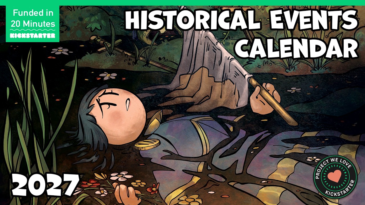 &ldquo;History Happens Every Day&rdquo; 2027 Kickstarter Launch Stream!