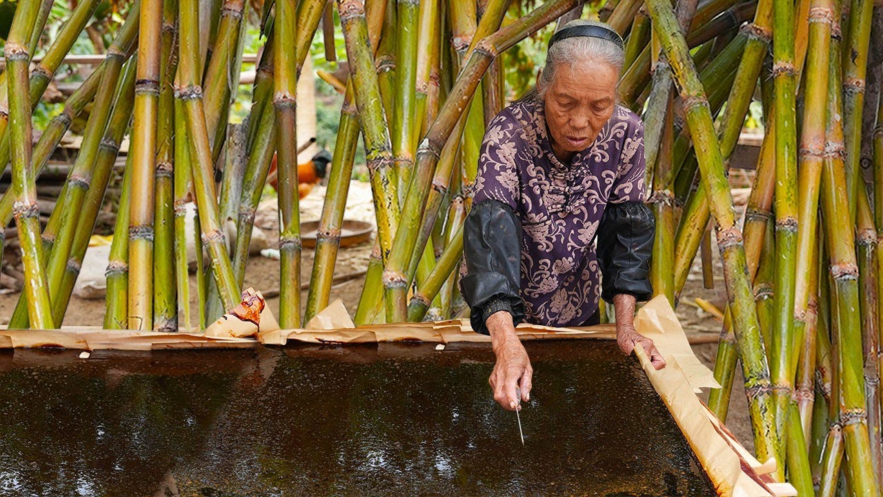 髒兮兮的外表，內心卻藏著讓人甜到心底的心【甘蔗】The Fascinating Process of Making Sugarcane | #甘蔗 #甘蔗糖制作 | 玉林阿婆
