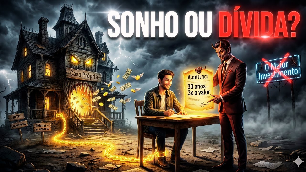O Sonho da Casa Pr&oacute;pria: Voc&ecirc; N&atilde;o Comprou Uma Casa. Comprou Uma D&iacute;vida de 30 Anos.