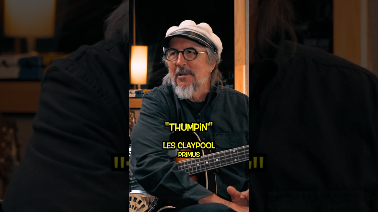 Les Claypool on the &ldquo;Thumpin&rsquo; and the Pluckin&rsquo;&rdquo; #bass #bassplayer #funk  #shorts