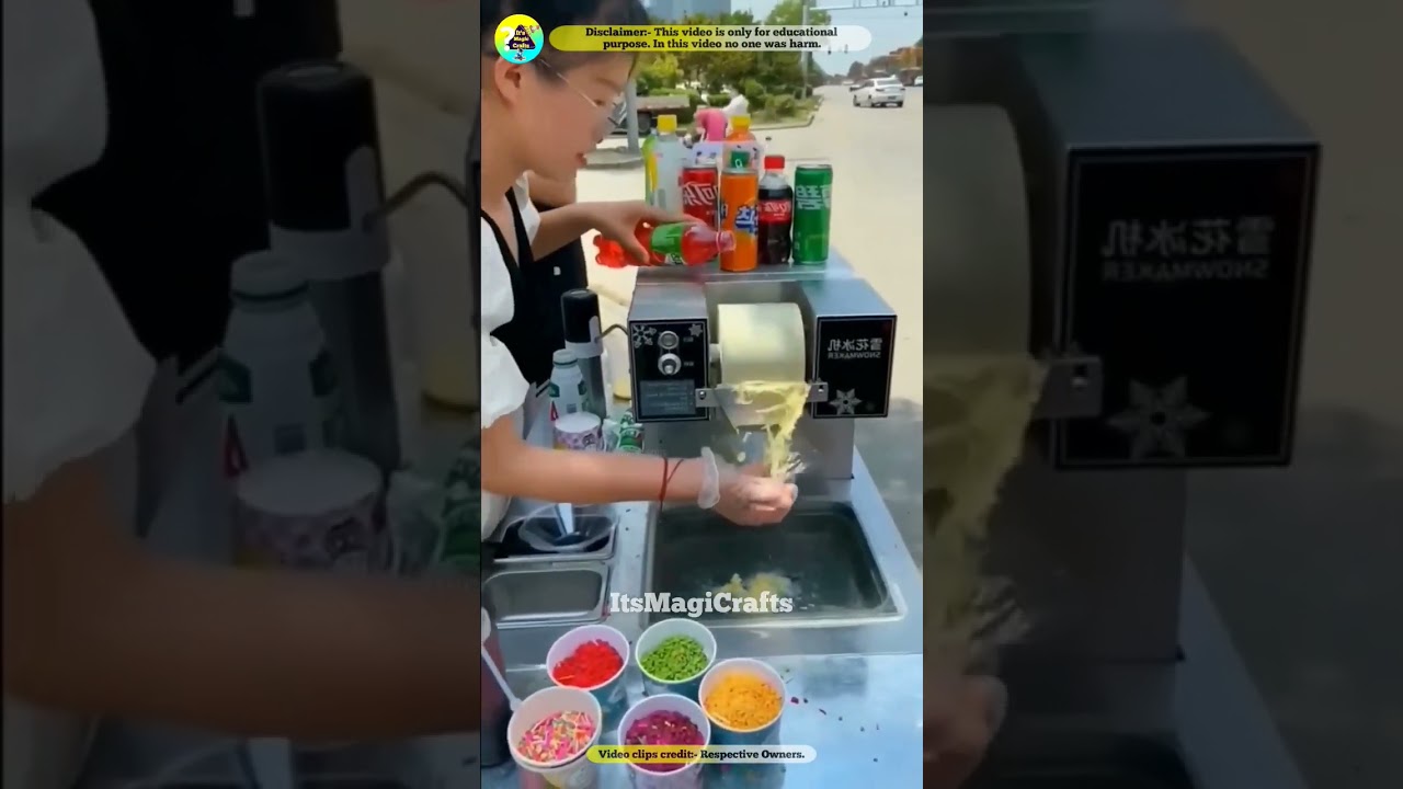 Mini Roller Icecream Machine.