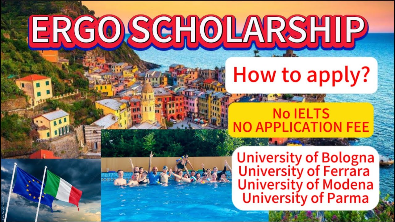 ERGO full scholarship Italy application