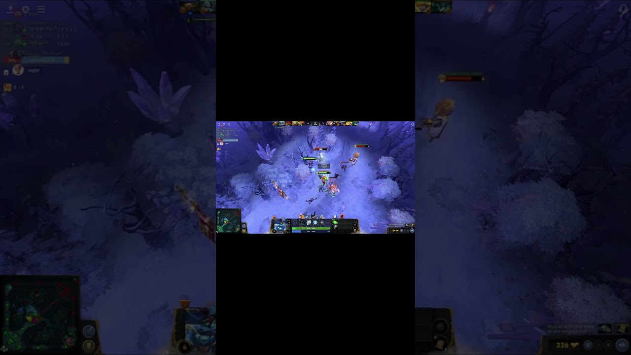 Dota 2 / Litch / Chain Frost.