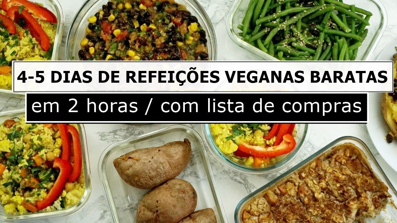 marmitas veganas baratas /café da manhã, almoço e janta em 2 horas saudávies