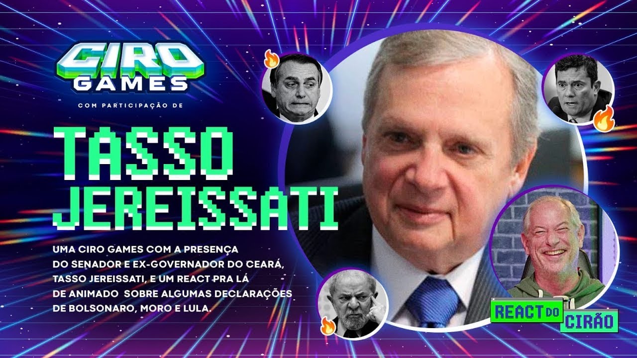 15/02/2022 - #CIROGAMES - Entrevista com Tasso Jereissati