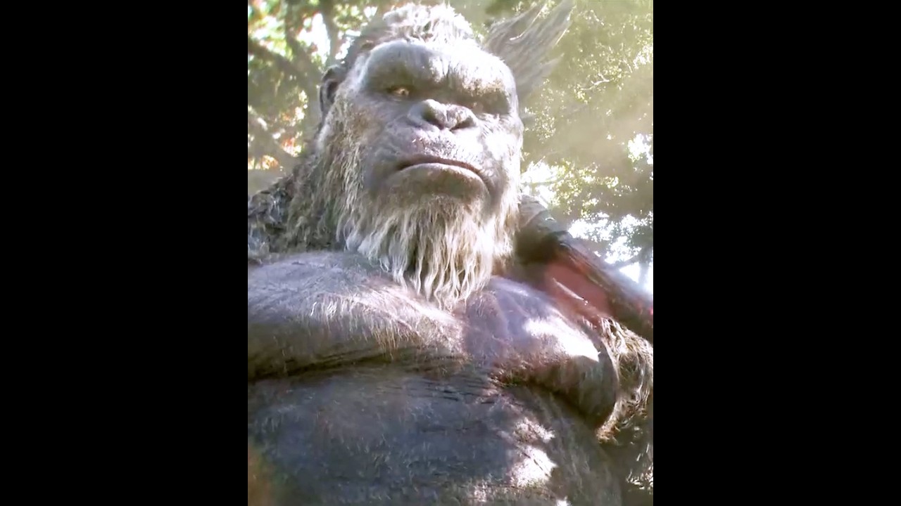 #movie #film 🦍 KONG VS GIANT RIVER MONSTER! Full Fight Scene | Godzilla x Kong: The New Empire