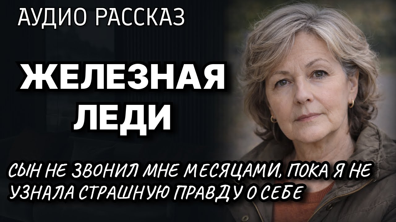 ЖЕЛЕЗНАЯ ЛЕДИ: Сын не звонил мне месяцами, пока я не узнала страшную правду о себе | Аудио Рассказ