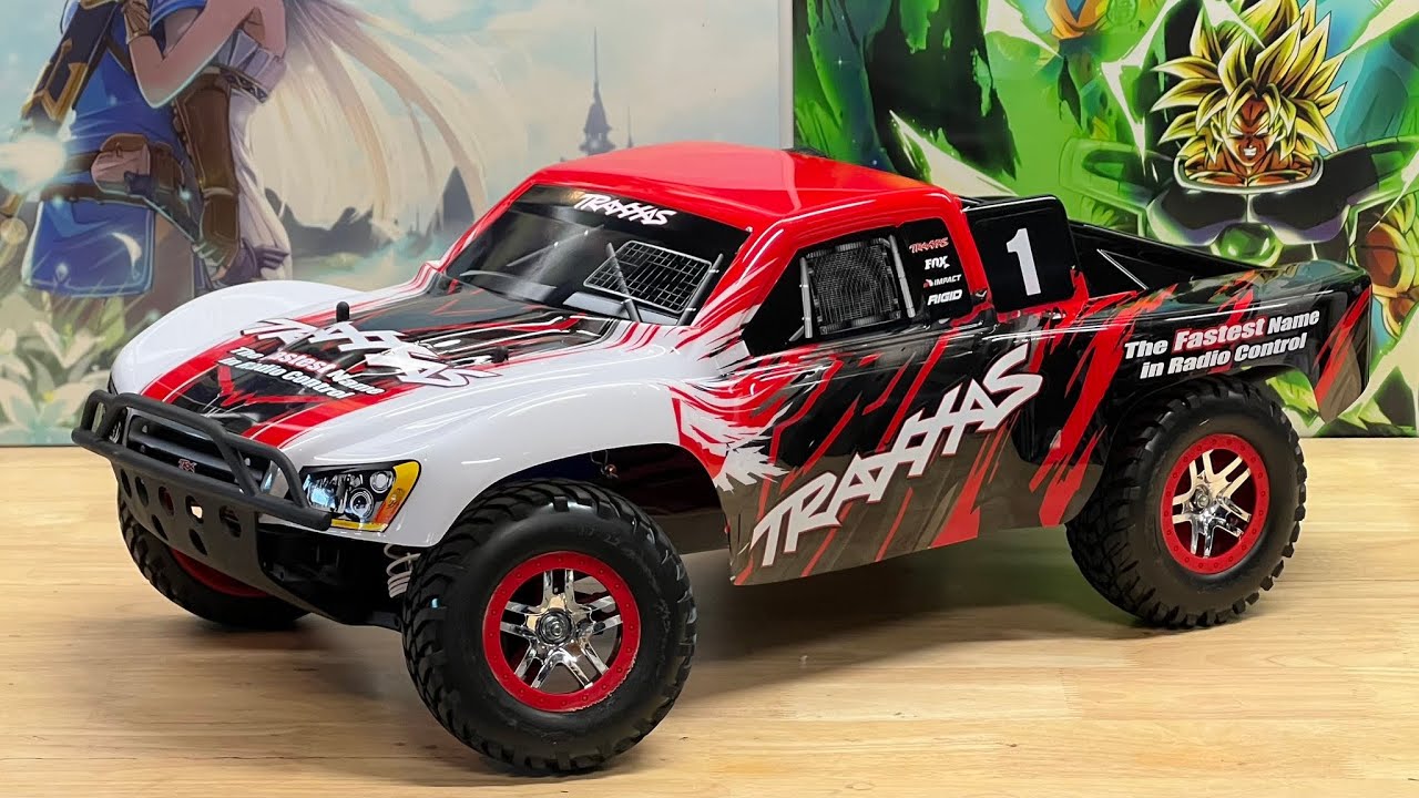 Распаковка и первый запуск Traxxas Slash 4x4 VXL