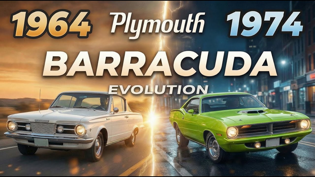 Plymouth Barracuda: Evolution of a Muscle Car (1964–1974) | Cinematic Film