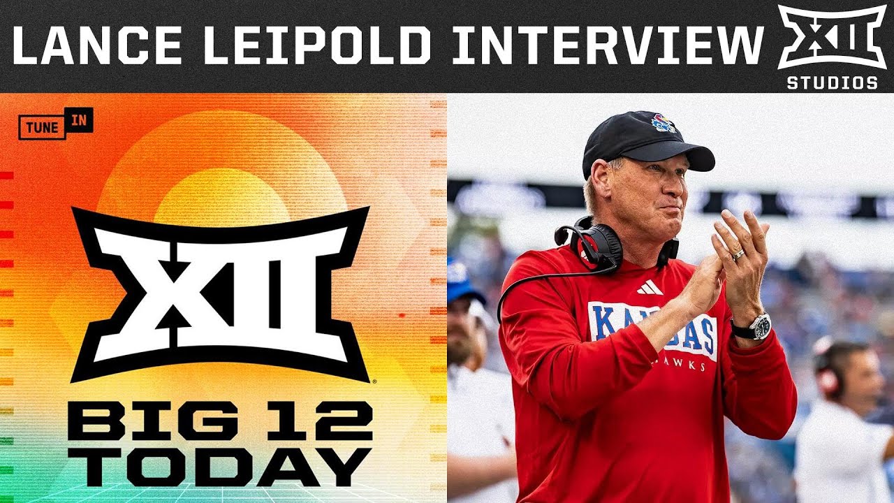 Kansas Head Football Coach Lance Leipold Interview | Big 12 Today