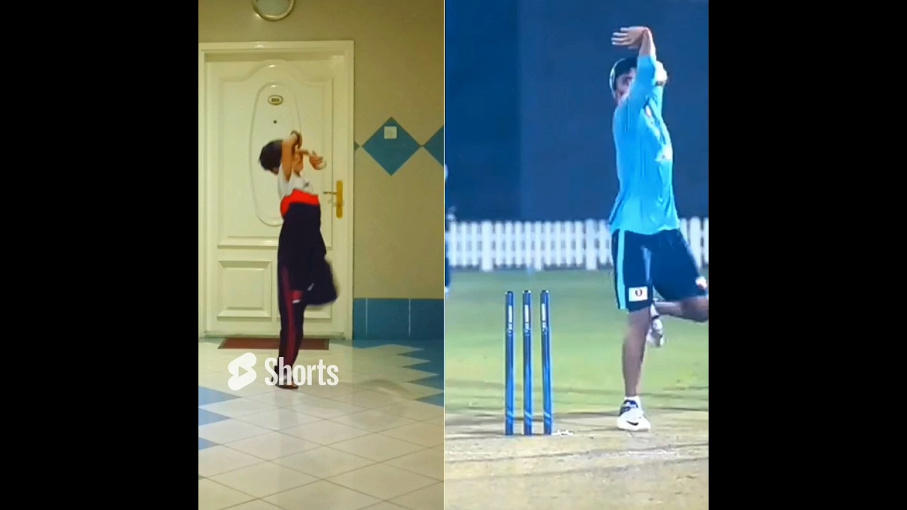 Axar Patel Bowling Copy 🔥🔥🗿 || #shorts #cricket #youtubeshorts #shortsfeed