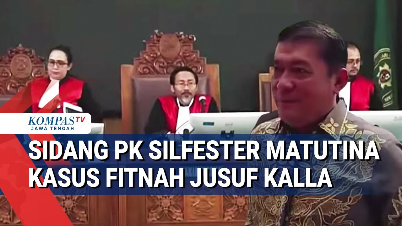 Sidang PK Silfester Matutina Kasus Fitnah Jusuf Kalla
