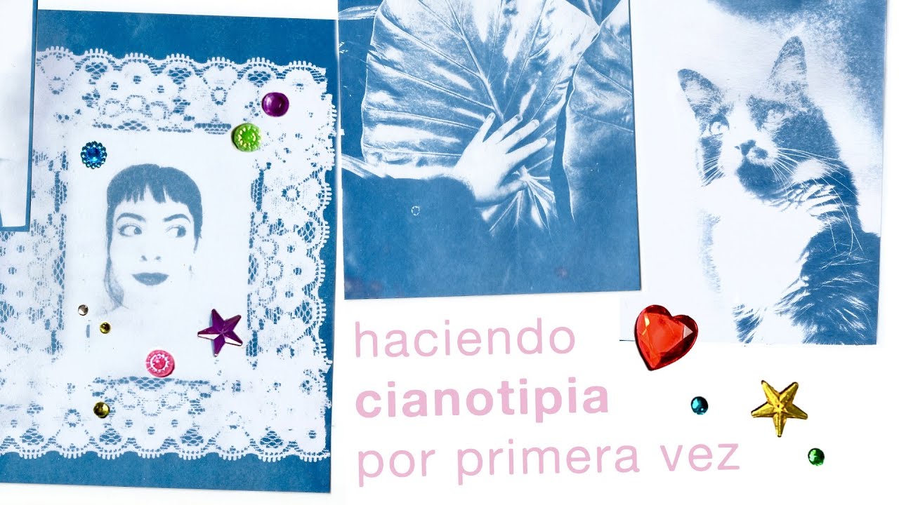 haciendo cianotipia por primera vez ✧･ﾟ: *