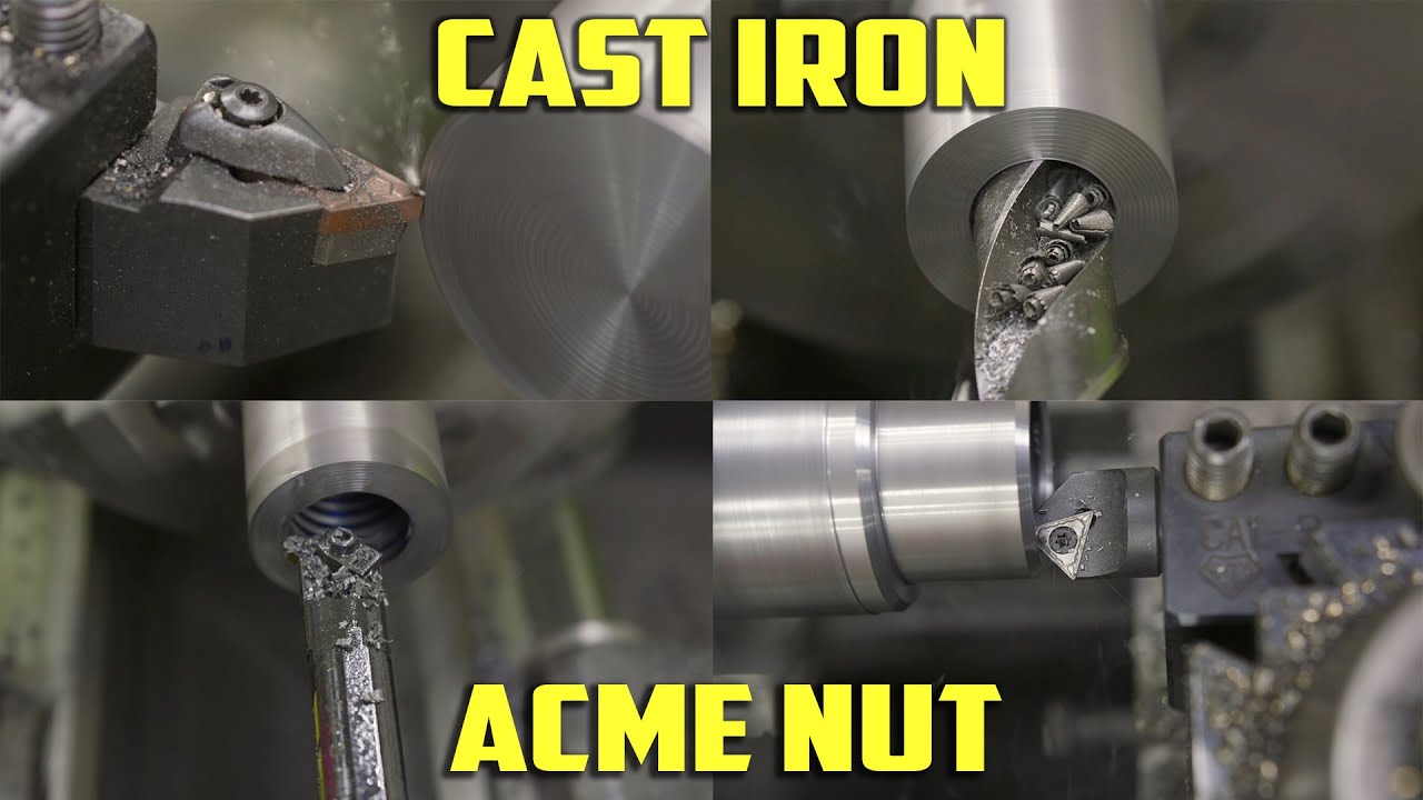 Machining A New Tailstock Nut | Lion Lathe Restoration