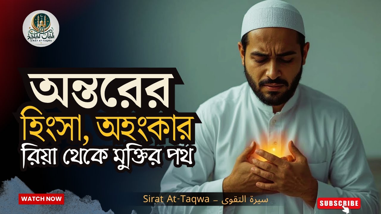 অন্তরের রোগ – হিংসা, অহংকার ও রিয়া থেকে মুক্তির পথ | আত্মশুদ্ধির ইসলামিক সিরিজ  | Sirat At-Taqwa