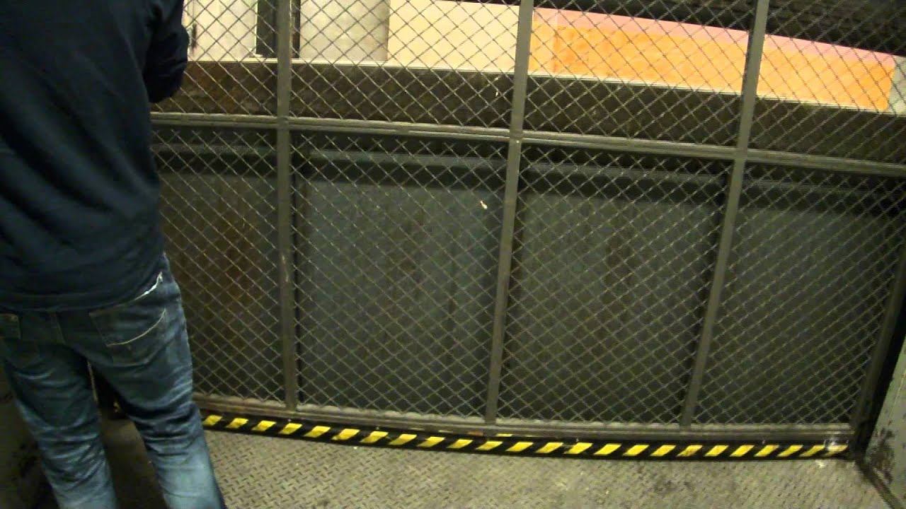 Busy MontgomeryKONE Traction Freight Elevator #24/25 at Palisades Center, West Nyack, NY