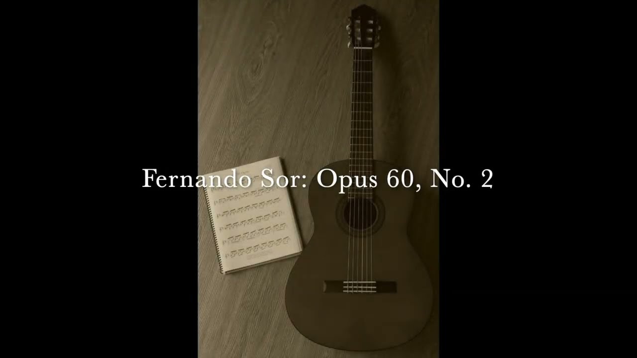 Fernando Sor Opus 60, No  2