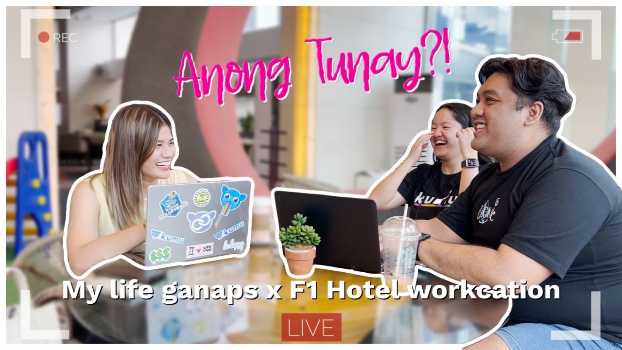 ANONG TUNAY!? | My life ganaps x F1 Hotel Workcation 😍