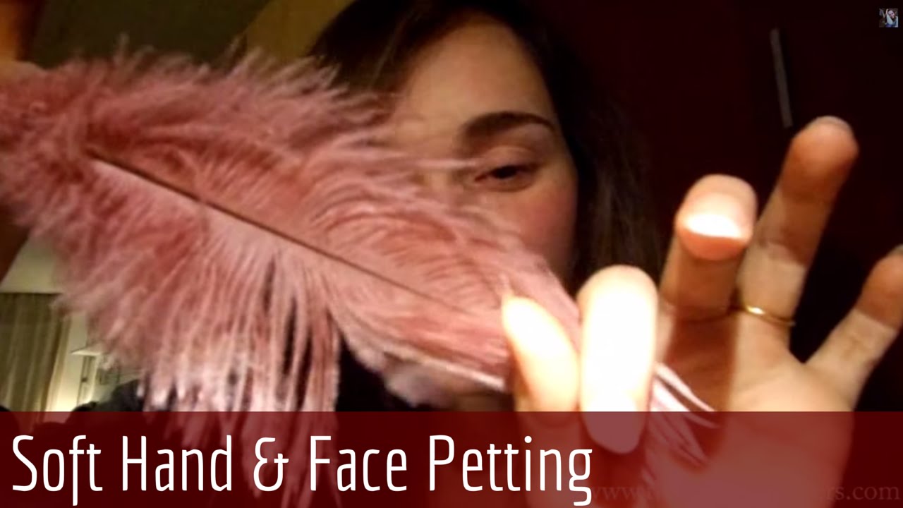 ASMR Whispering - Gentle Feather Relaxation
