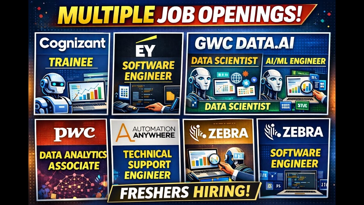 Multiple role, Multiple Hiring from Multiple companies