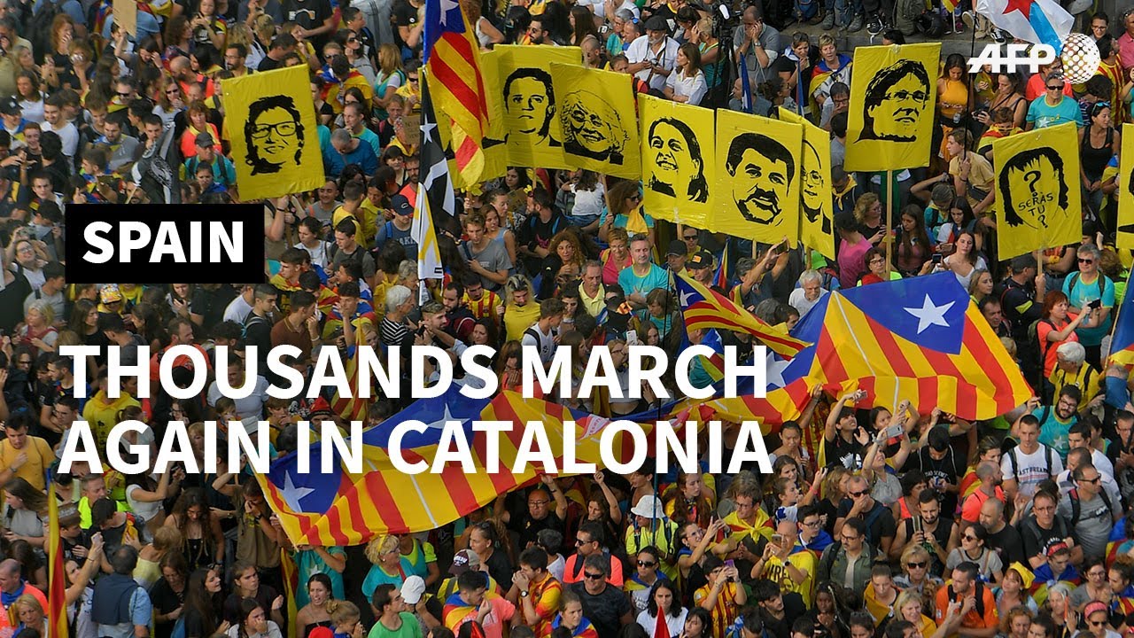 More than half million people rally in Barcelona | AFP