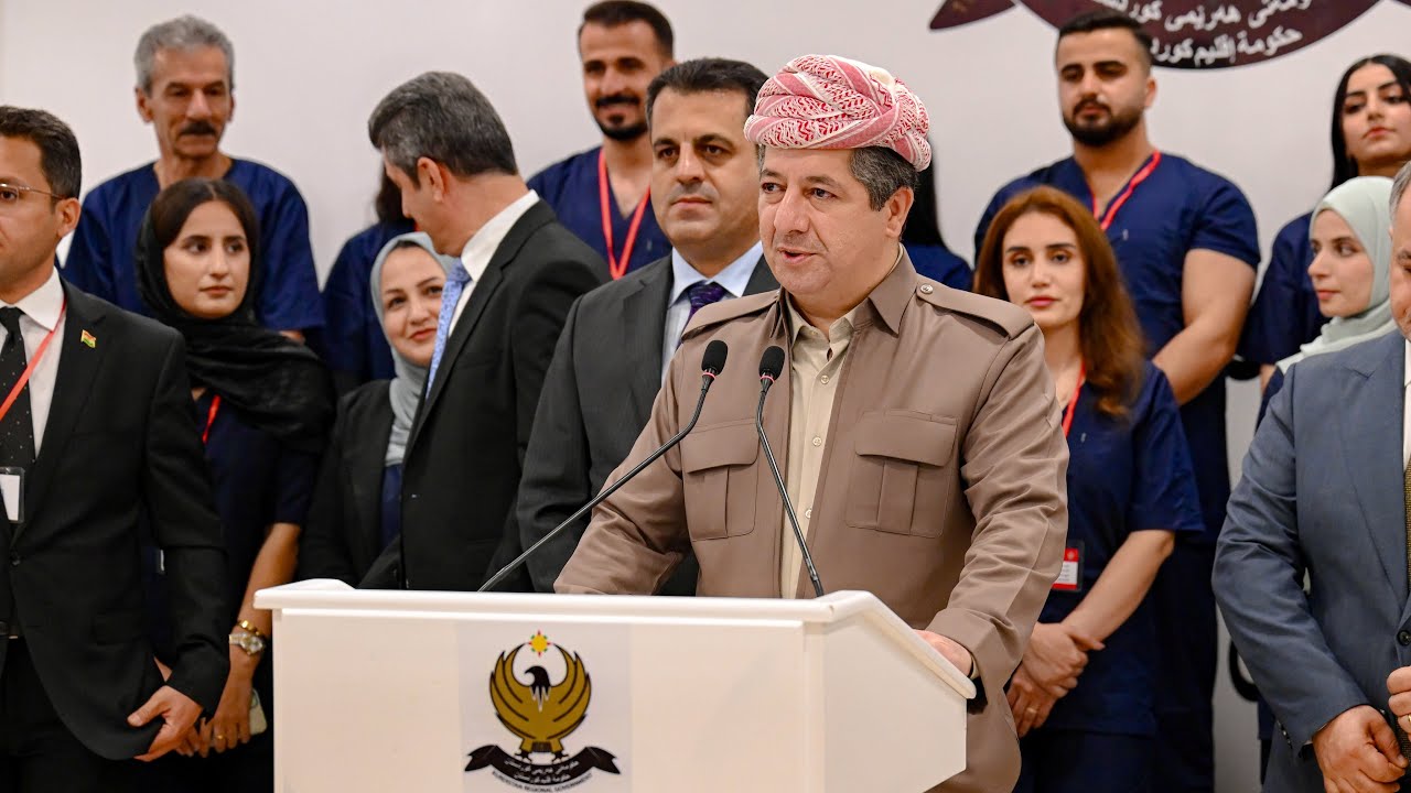 سەرۆکی حکومەت نەخۆشخانەی (شۆرەش-هێتیت)ی لە دێرەلووک كردەوە ٢٢-١٠-٢٠٢٥ Masrour Barzani