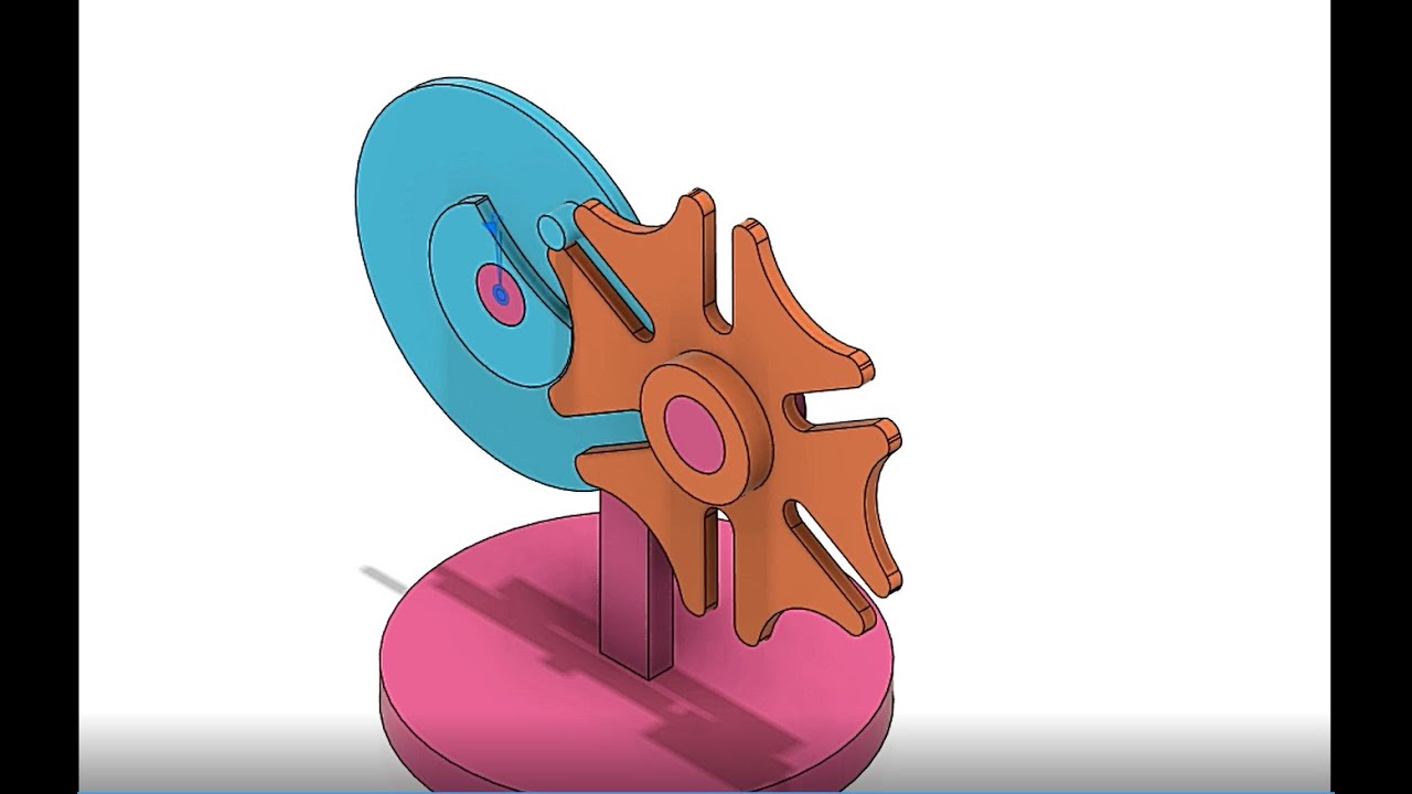 Geneva Mechanism in fusion 360
