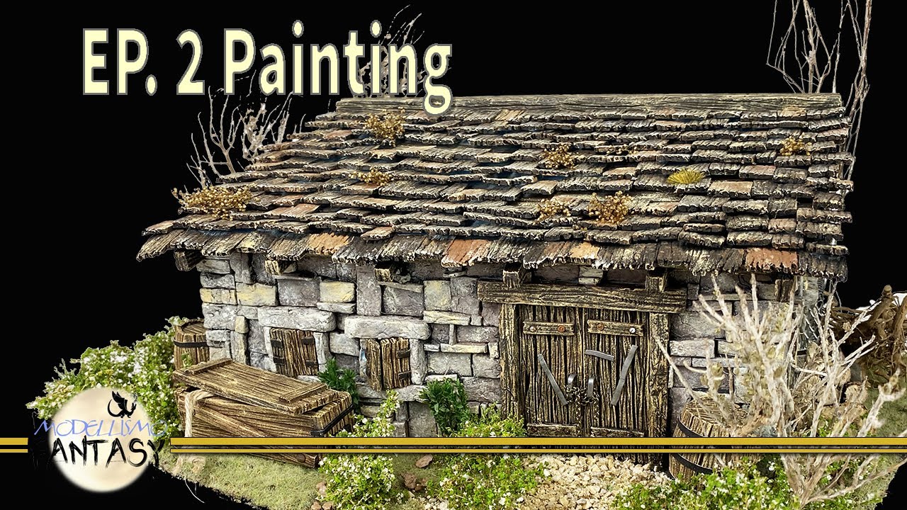 Pittura di un capanno fantasy per Dungeons & Dragons - #55